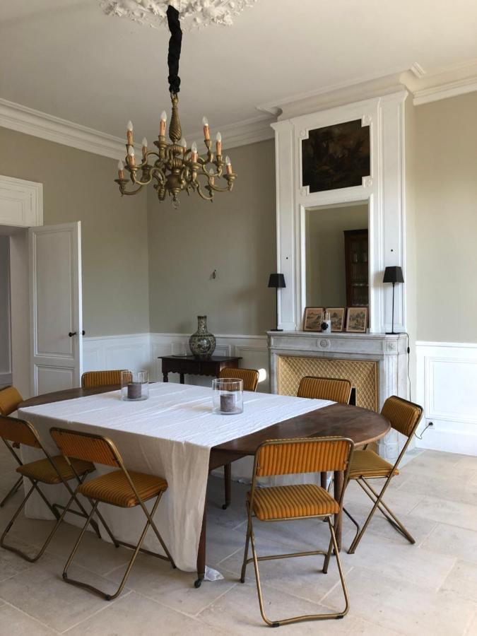 Chateau Bernon Maison D Hotes - Piscine Et Spa Queyrac Eksteriør billede