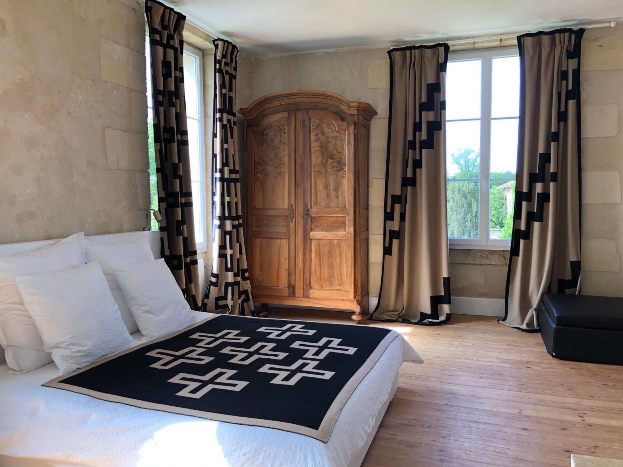 Chateau Bernon Maison D Hotes - Piscine Et Spa Queyrac Eksteriør billede